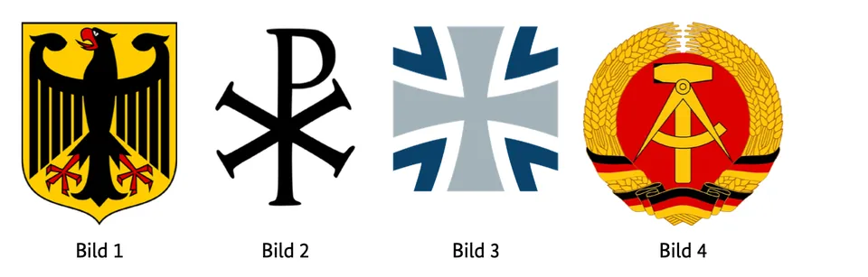 Abbildung mit vier nummerierten Bildern (Bild 1 bis Bild 4)