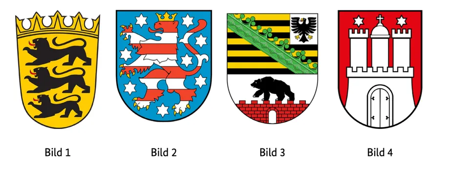 Abbildung mit vier nummerierten Bildern (Bild 1 bis Bild 4)