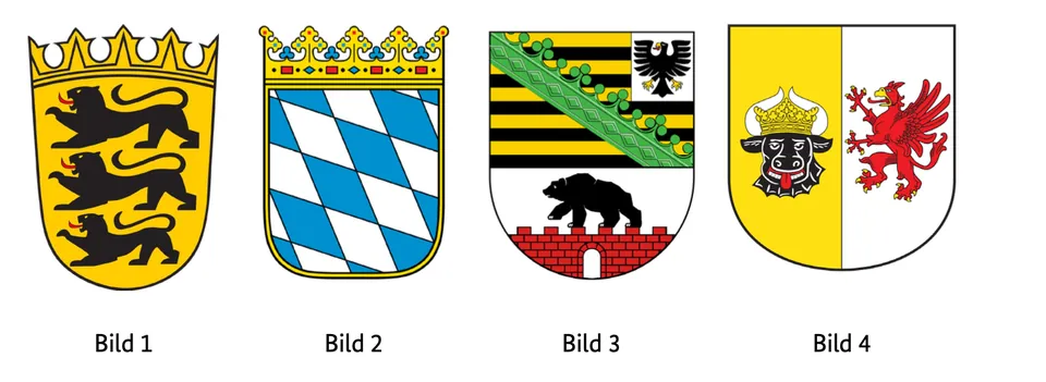Abbildung mit vier nummerierten Bildern (Bild 1 bis Bild 4)