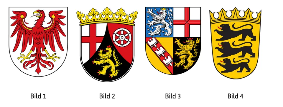 Abbildung mit vier nummerierten Bildern (Bild 1 bis Bild 4)