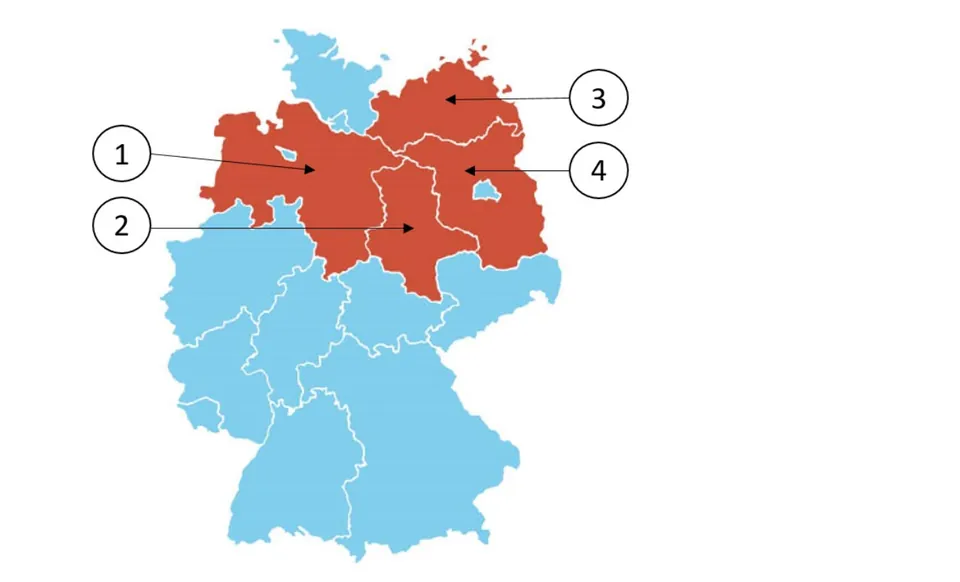 Abbildung mit vier nummerierten Bildern (Bild 1 bis Bild 4)