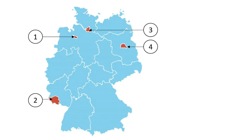 Abbildung mit vier nummerierten Bildern (Bild 1 bis Bild 4)