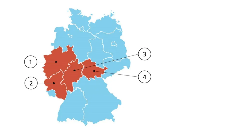 Abbildung mit vier nummerierten Bildern (Bild 1 bis Bild 4)