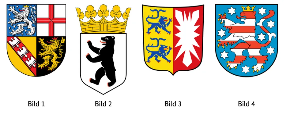 Abbildung mit vier nummerierten Bildern (Bild 1 bis Bild 4)