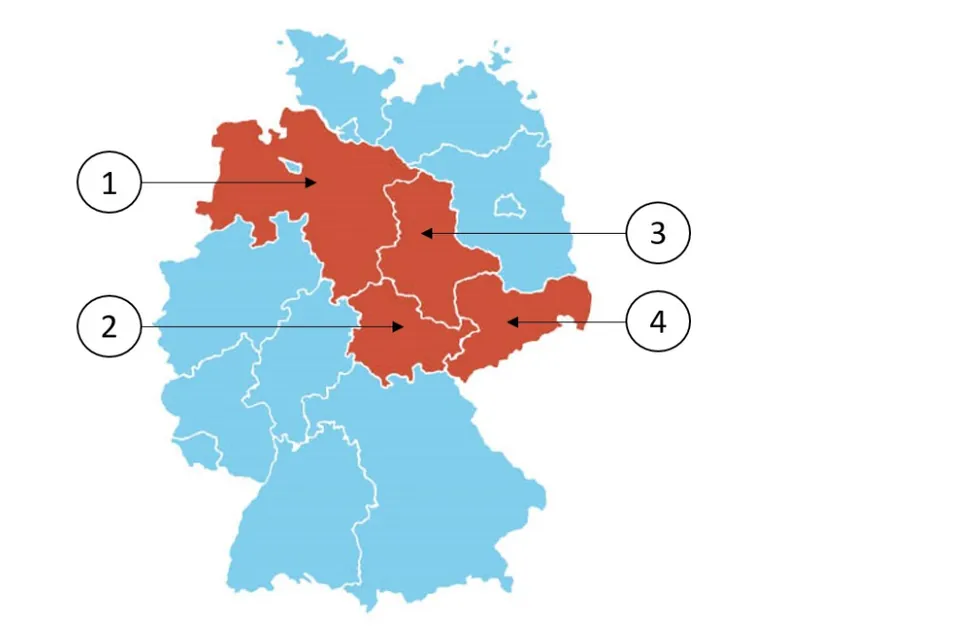 Abbildung mit vier nummerierten Bildern (Bild 1 bis Bild 4)